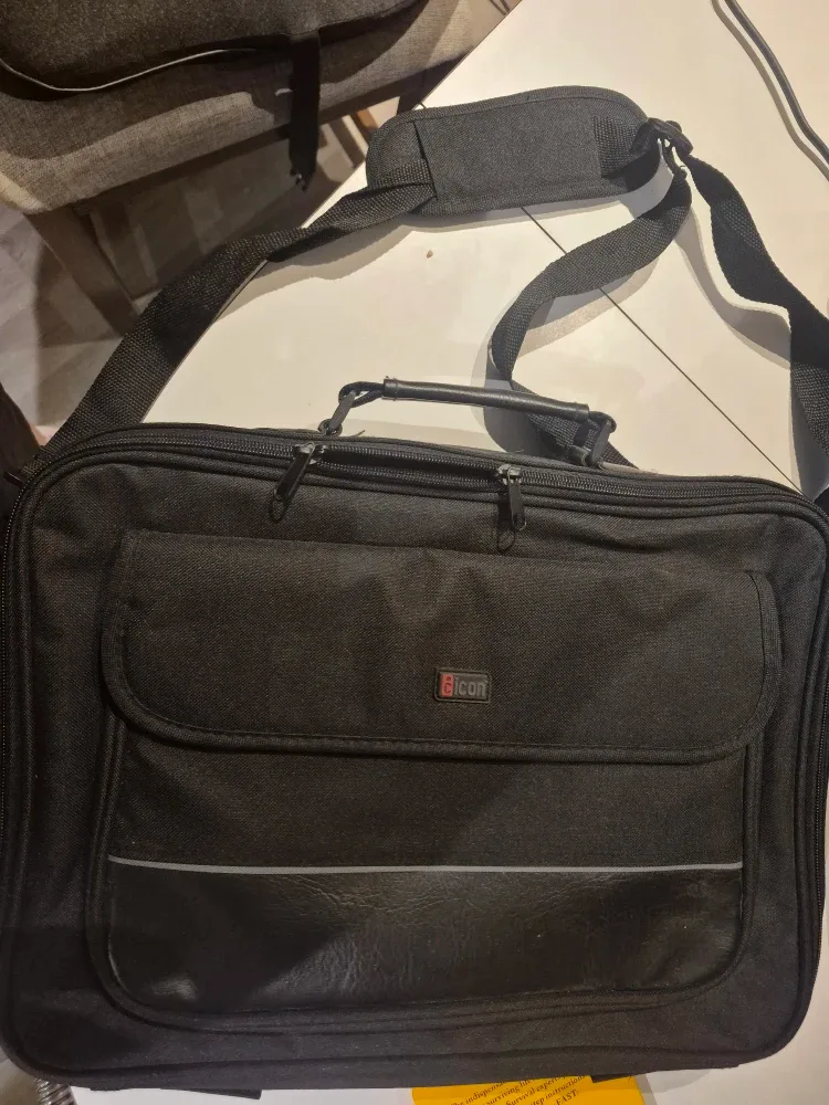 Icon Black Laptop Bag