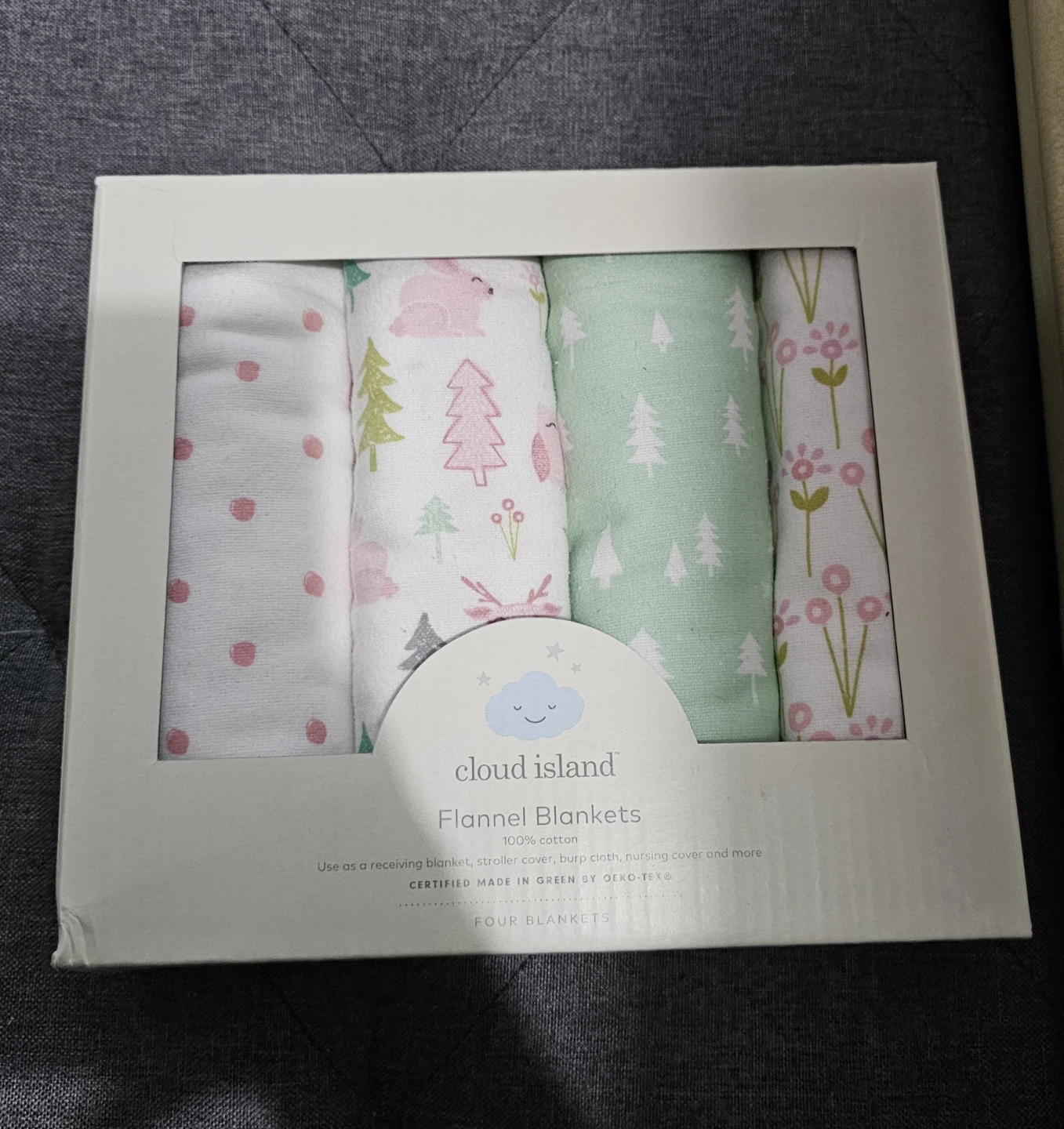Cloud Island Flannel Blankets - Set of 4 - photo 2