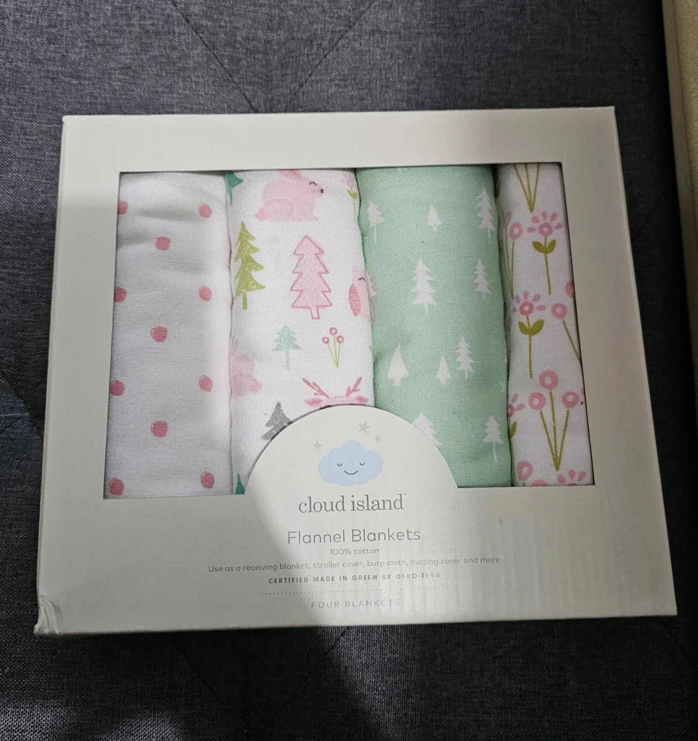 Cloud Island Flannel Blankets - Set of 4 image indicator(2)