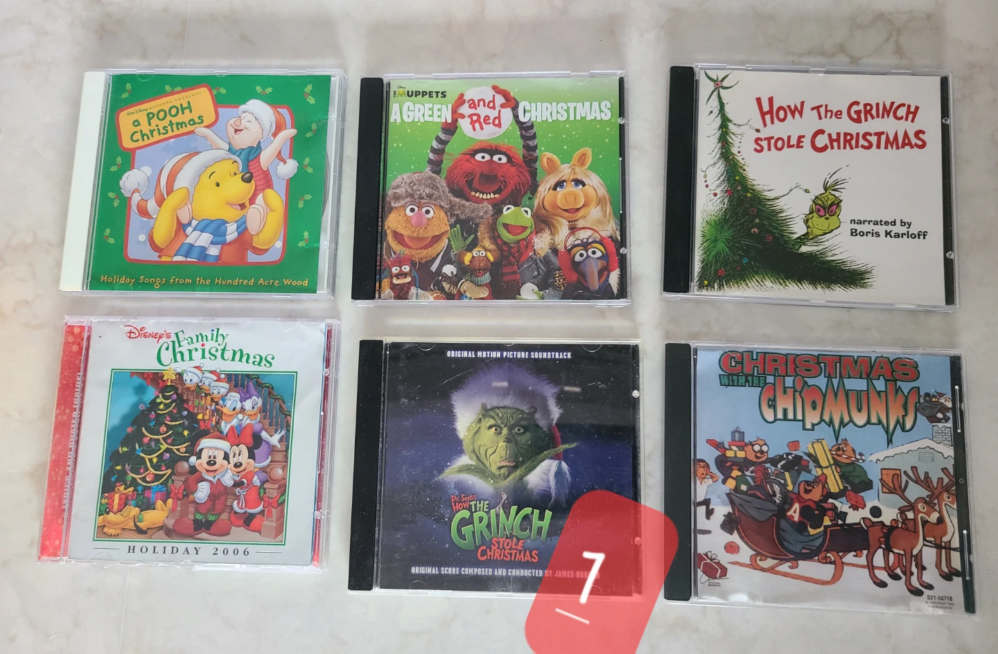 Mixed Christmas Music CDs