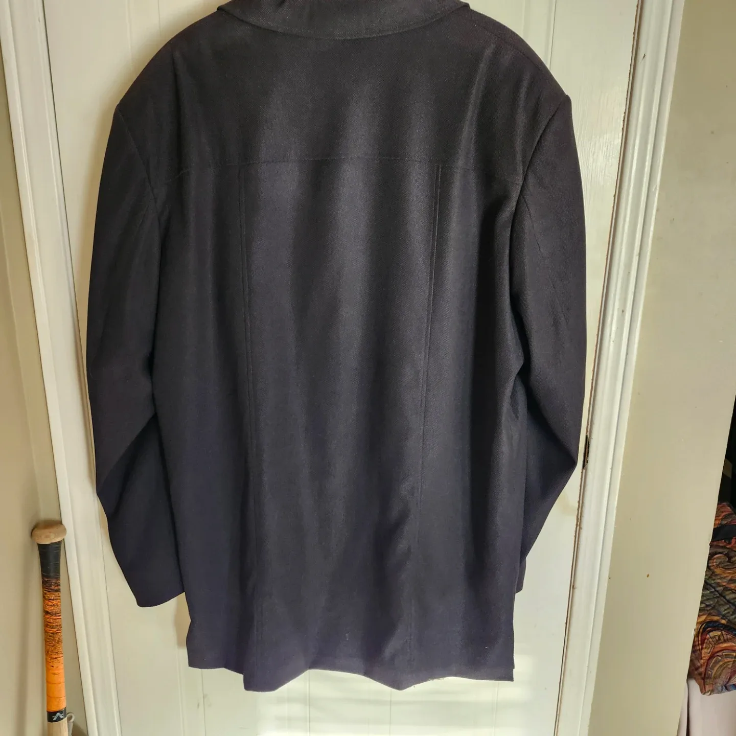 Signature Carrington Black Wool Blend Coat image indicator(2)