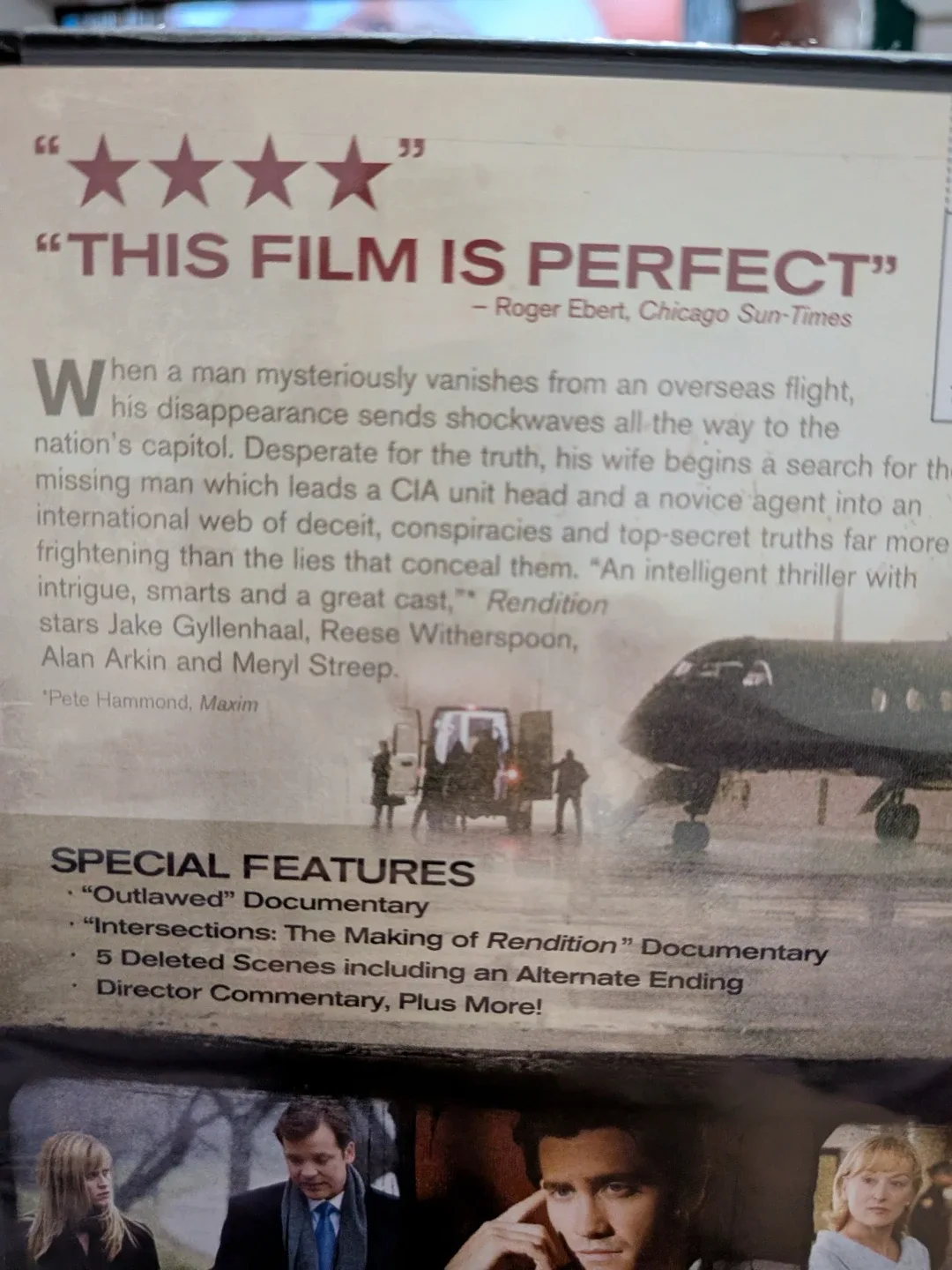 Rendition DVD Jake Gyllenhaal Reese Witherspoon image indicator(6)