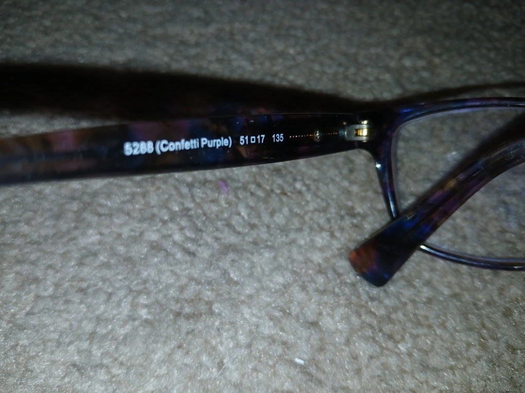 Coach HC 6065 Eyeglasses - Confetti Purple - photo 2