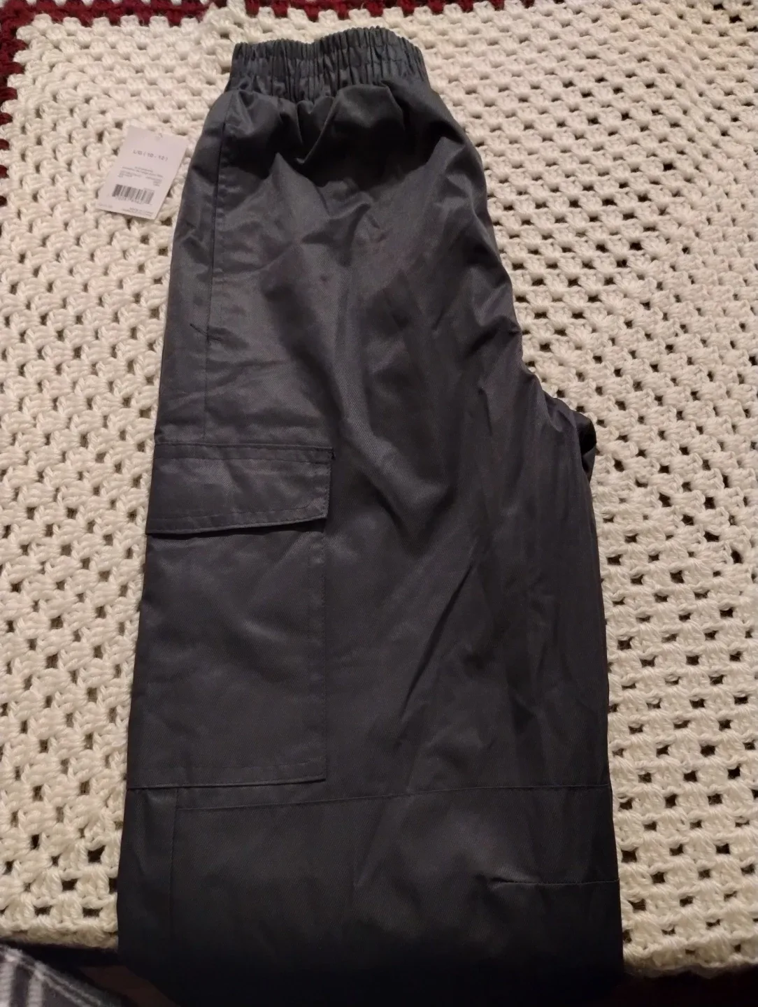 New George L/G (10-12) Grey Snowpants image indicator(8)