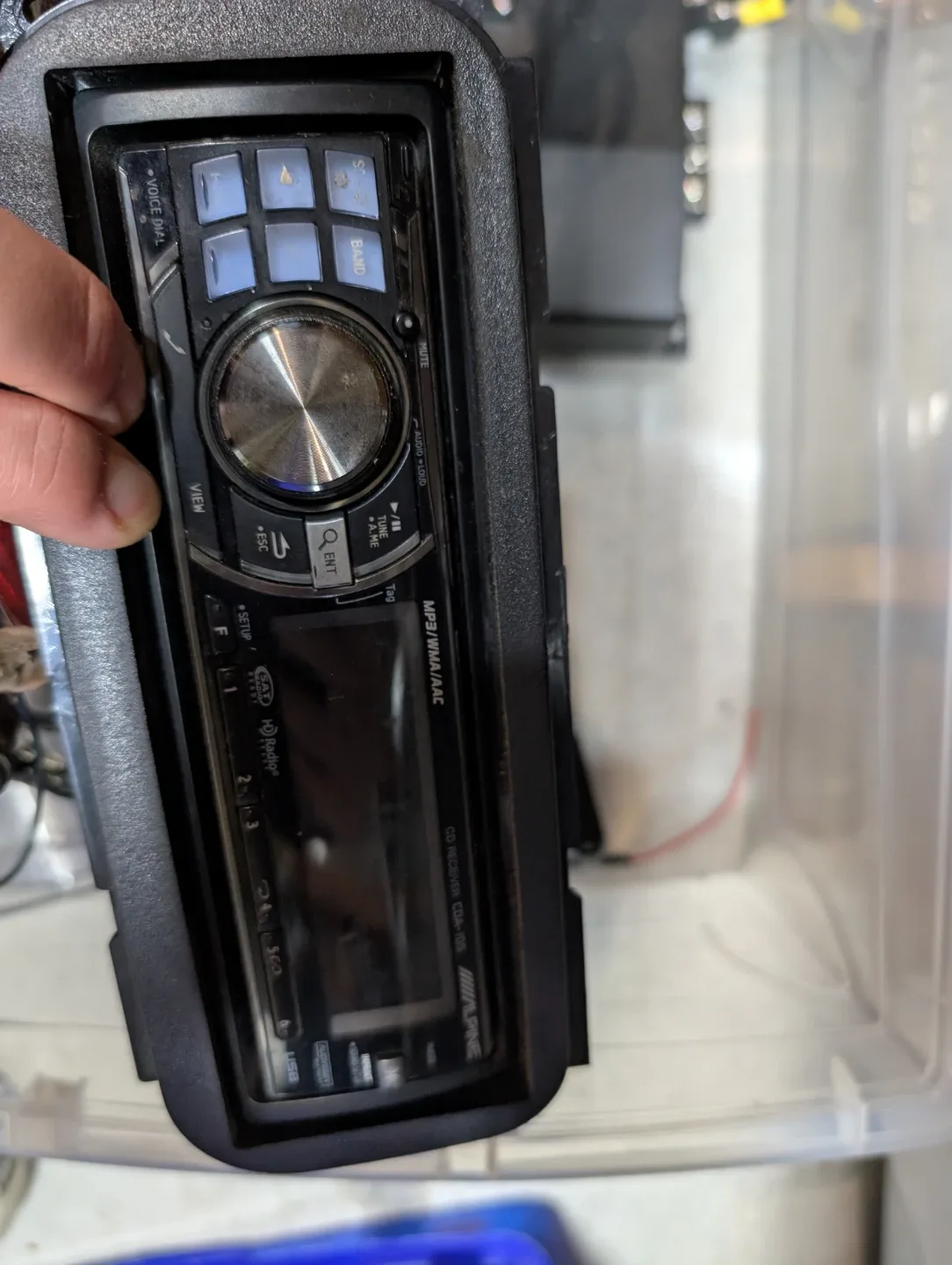 Alpine CDE-9846 Car Stereo, Sony Xplod Subwoofer & More image indicator(3)