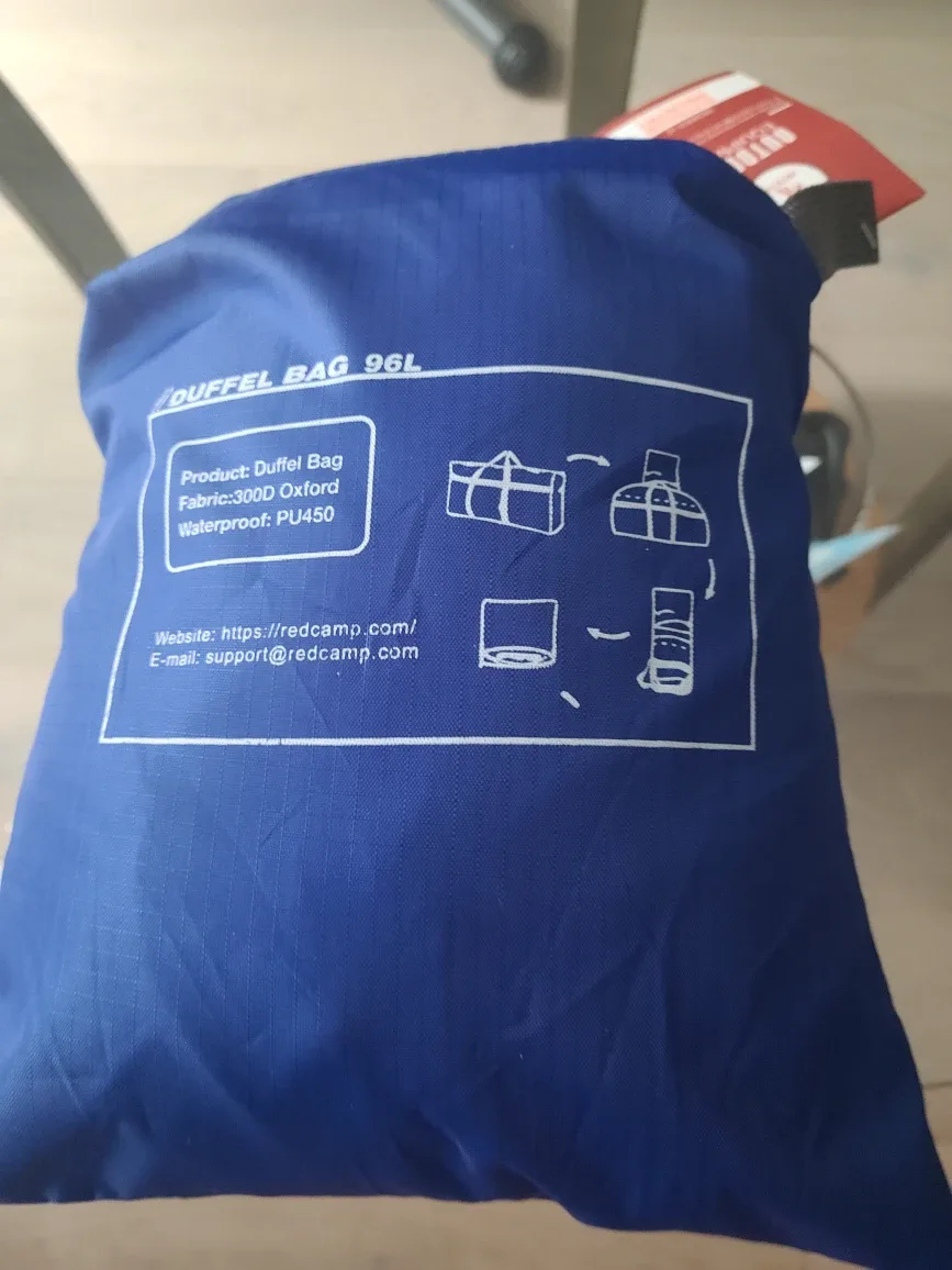 Redcamp 96L Blue Duffel Bag image indicator(4)