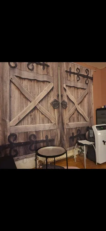Rustic barn curtains