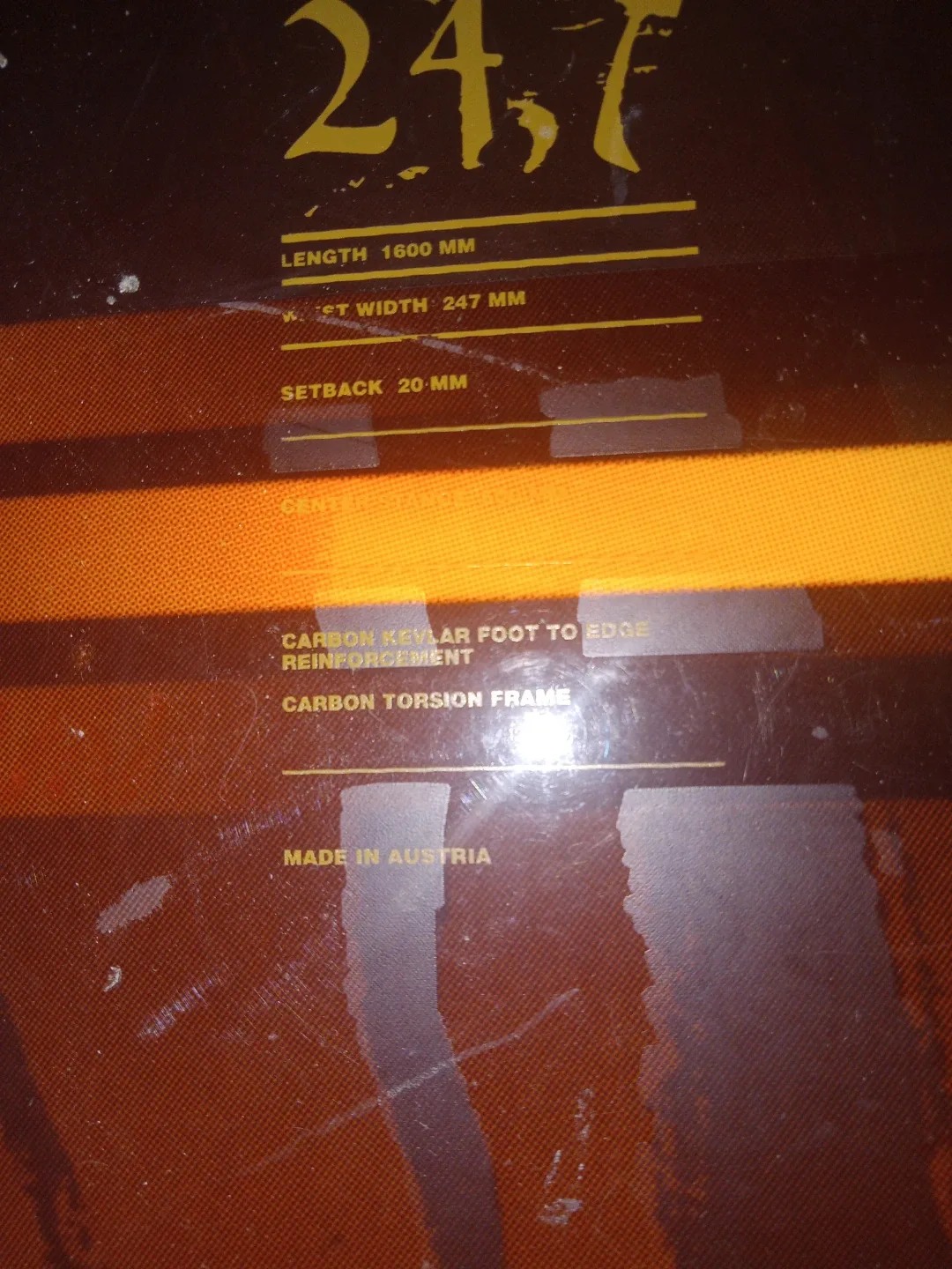 Head 24.7 Snowboard - 1600mm image indicator(2)