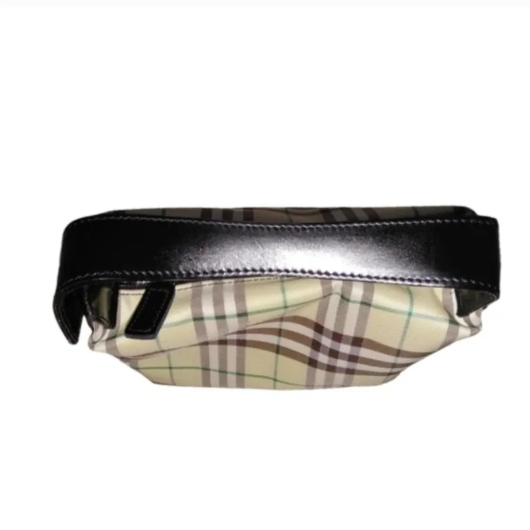 Burberry Micro Canvas Nylon Wristlet Bag image indicator(8)