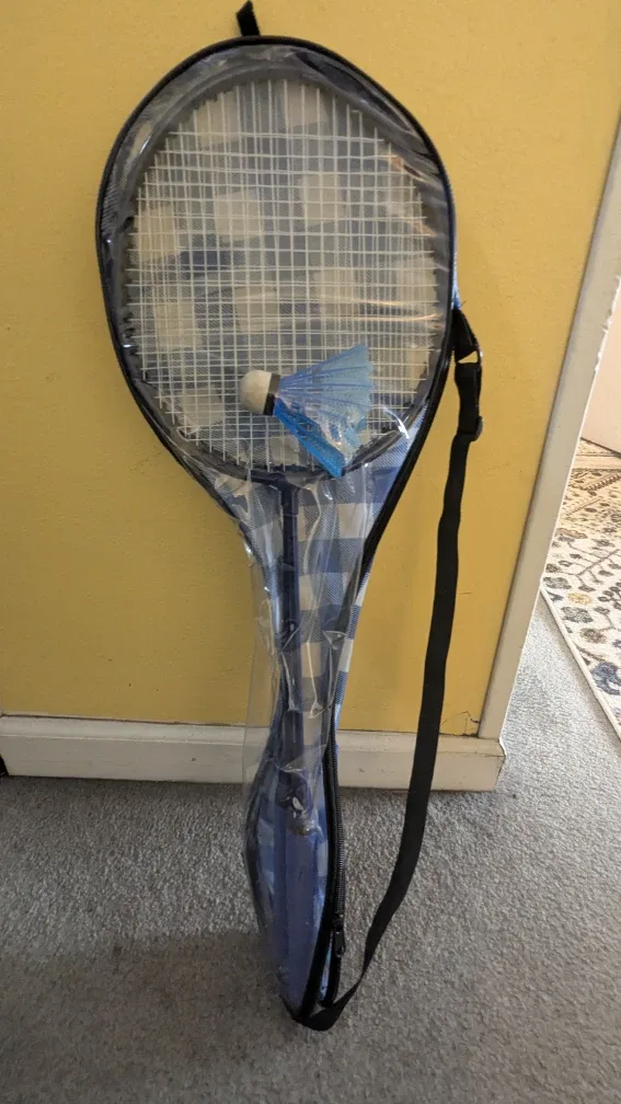 Badminton Racket Set w/ Shuttlecock