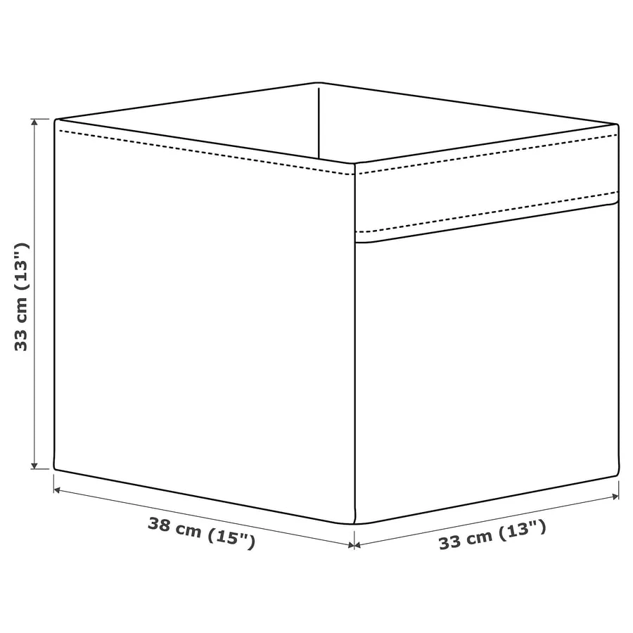 (Used) Ikea Drona Box - Black - photo 3