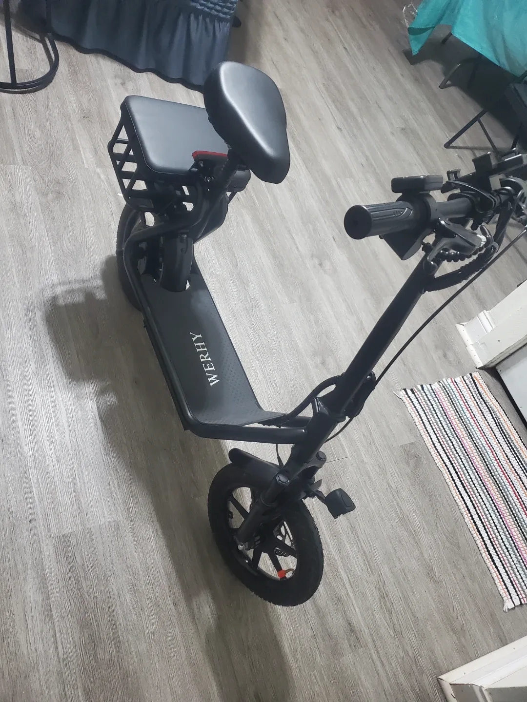 WERHY Electric Scooter with Seat
