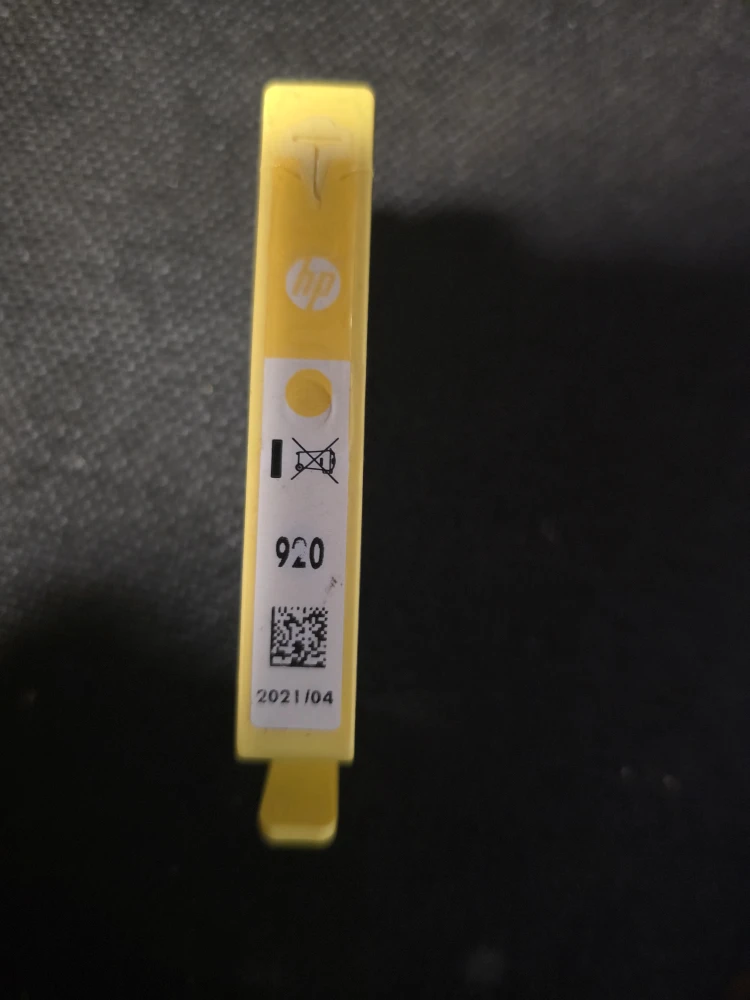 HP 920 Yellow Ink Cartridge