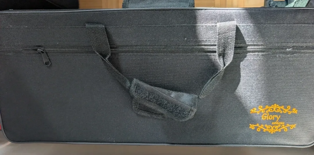 Brand New Glory Professional Gold Lacquer Alto Saxophone image indicator(5)