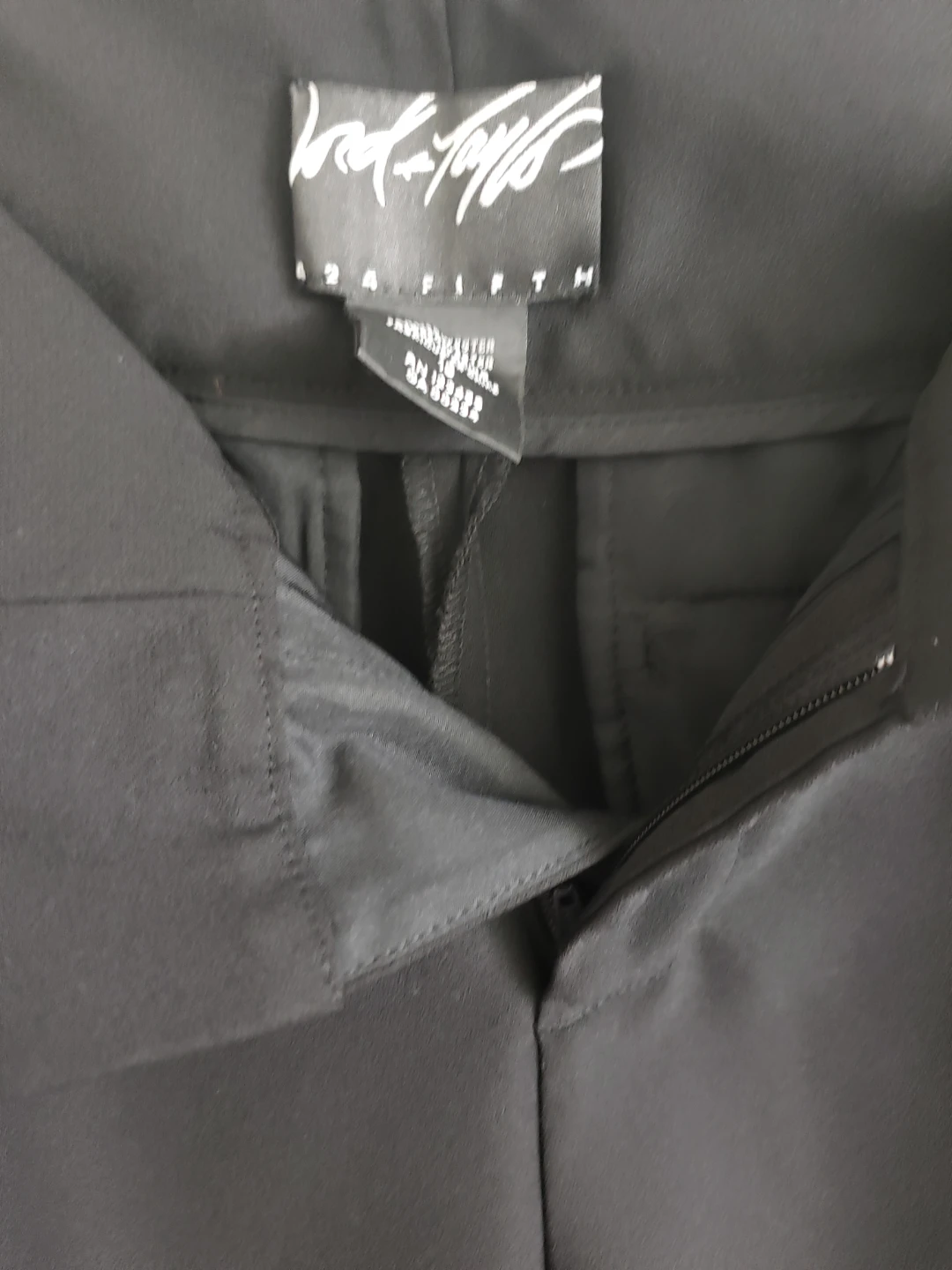 Calvin Klein Modern Fit Black Pants - Size 4 - photo 4