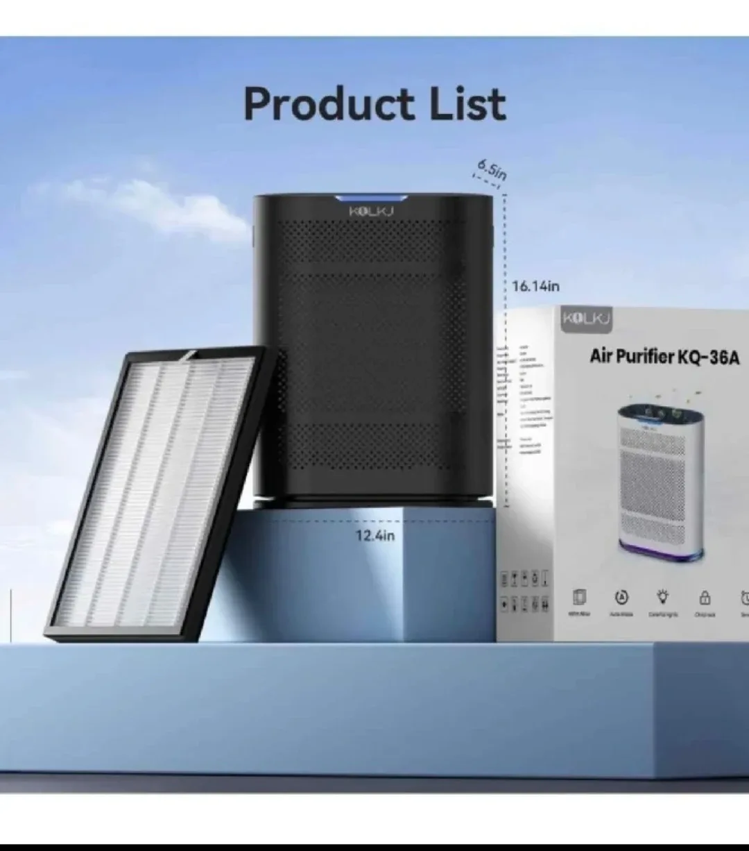 Air purifier image indicator(6)