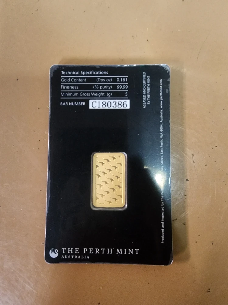 The Perth Mint 5g Gold Bar - photo 2
