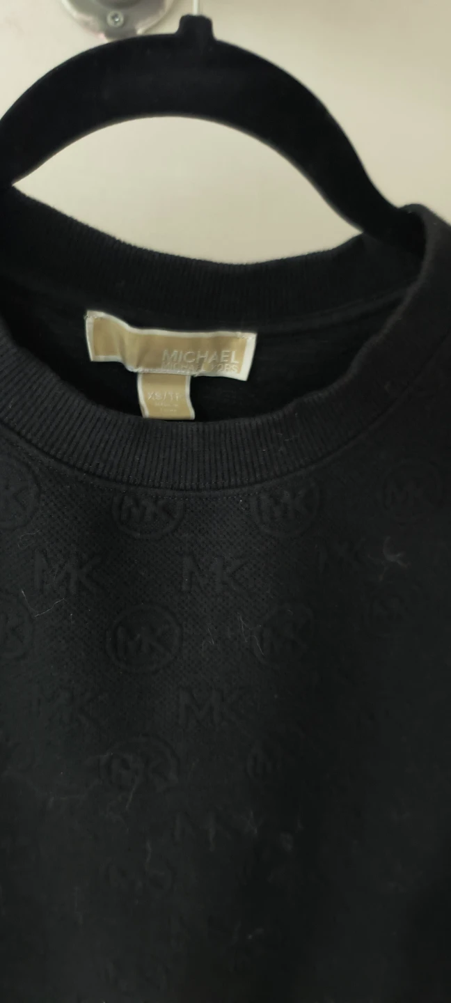 Michael Kors Black Short Sleeve Top - Size XS/TP - photo 3
