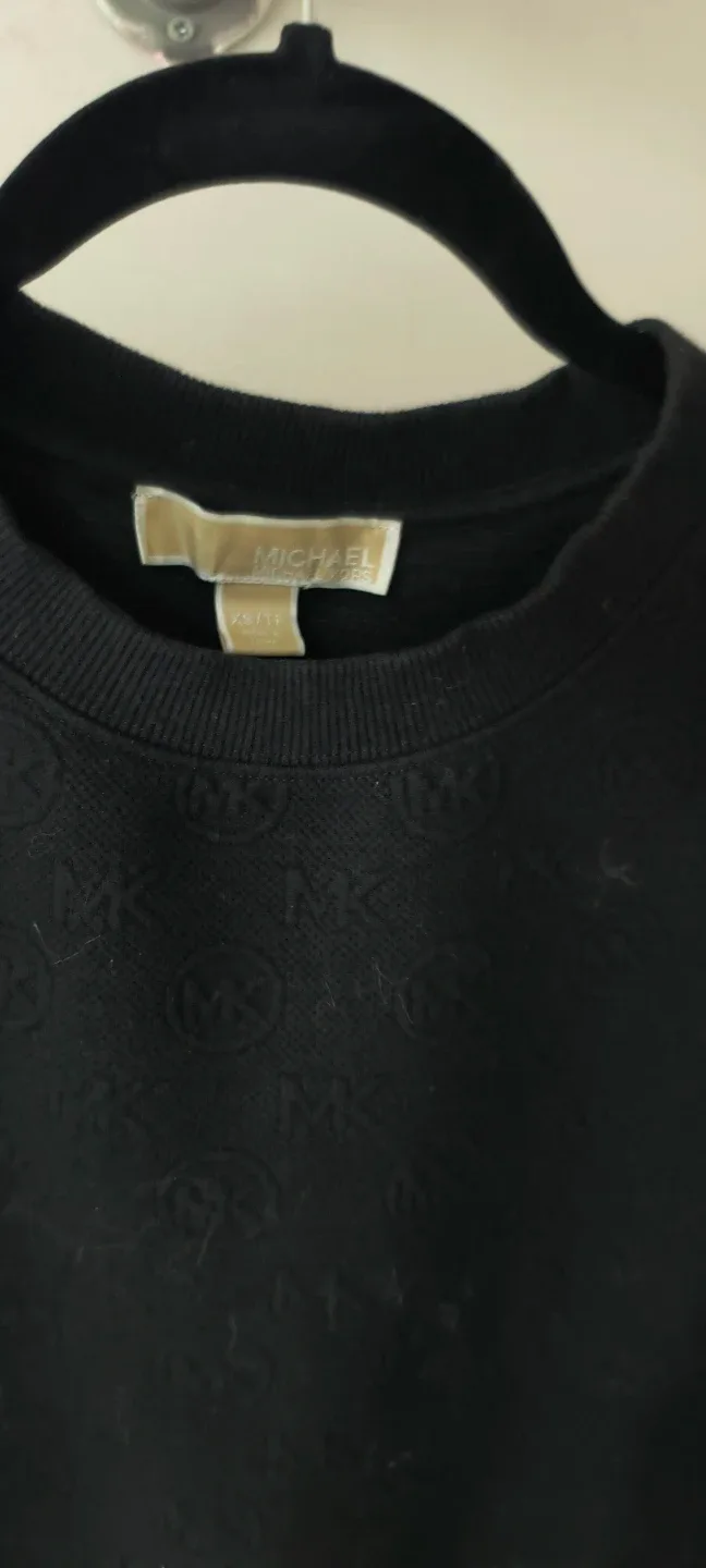 Michael Kors Black Short Sleeve Top - Size XS/TP image indicator(3)