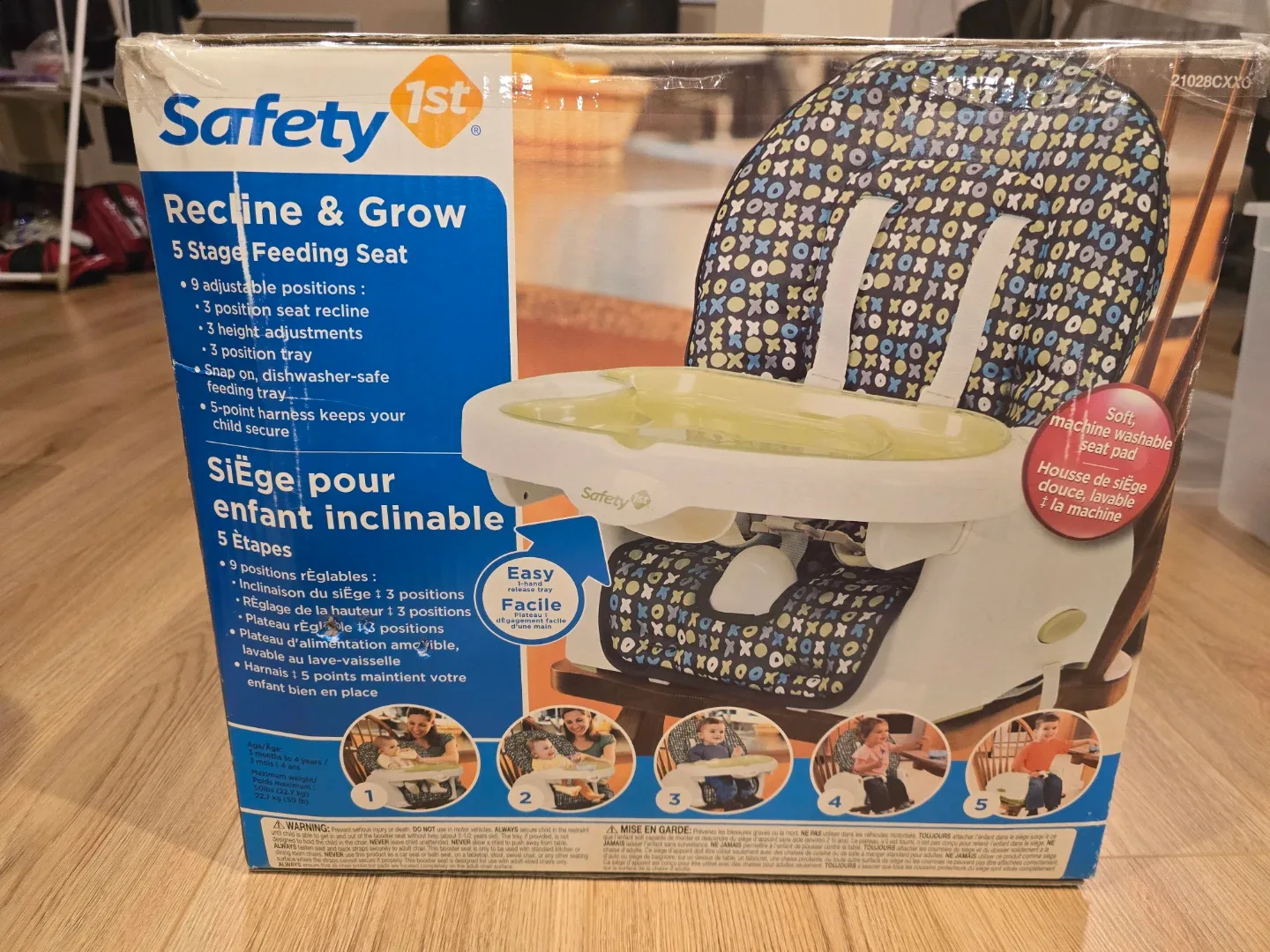 Safety 1st Redline & Grow 5 Stage Feeding Seat thumbnail