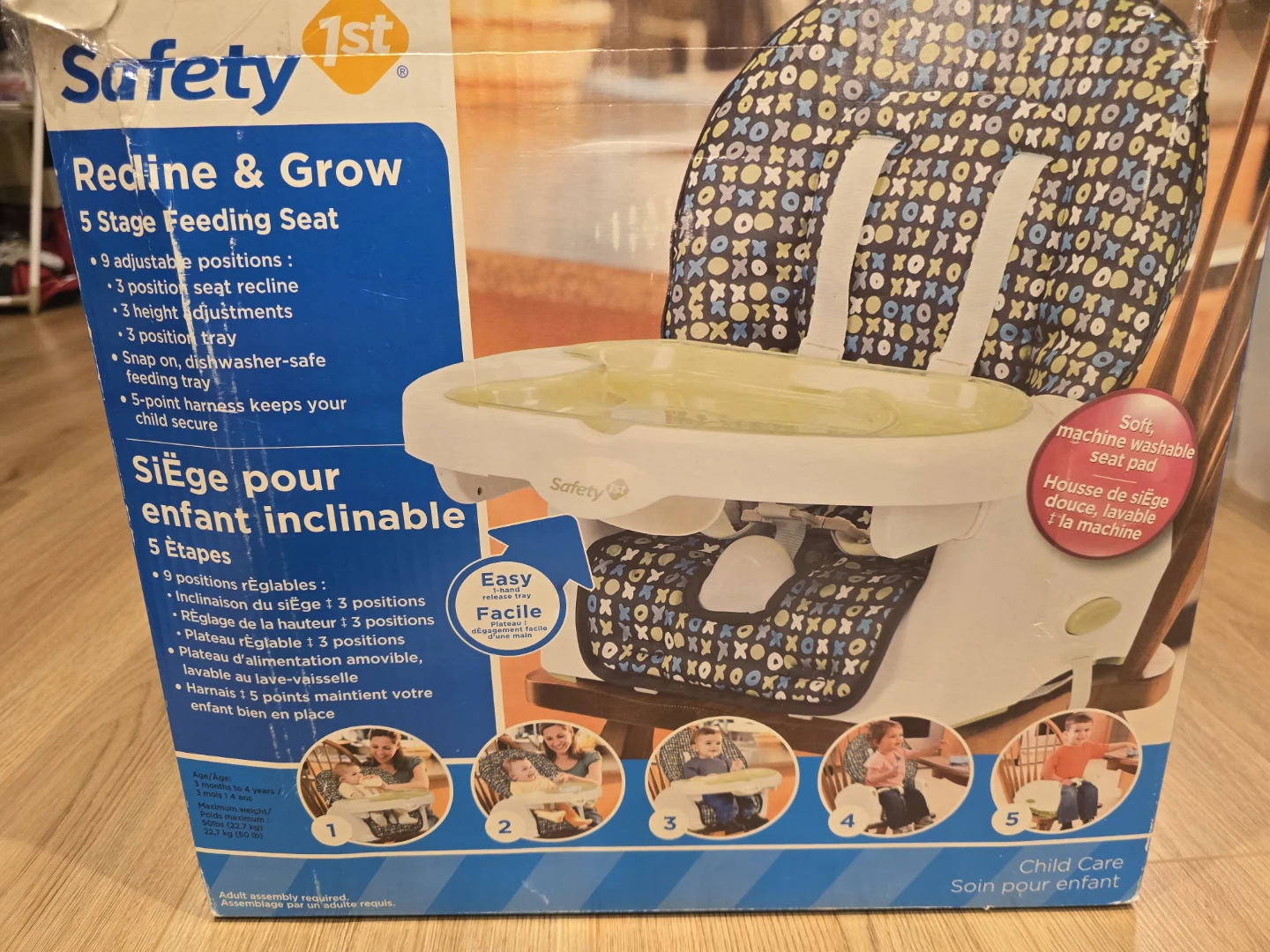 Safety 1st Redline & Grow 5 Stage Feeding Seat - photo 3