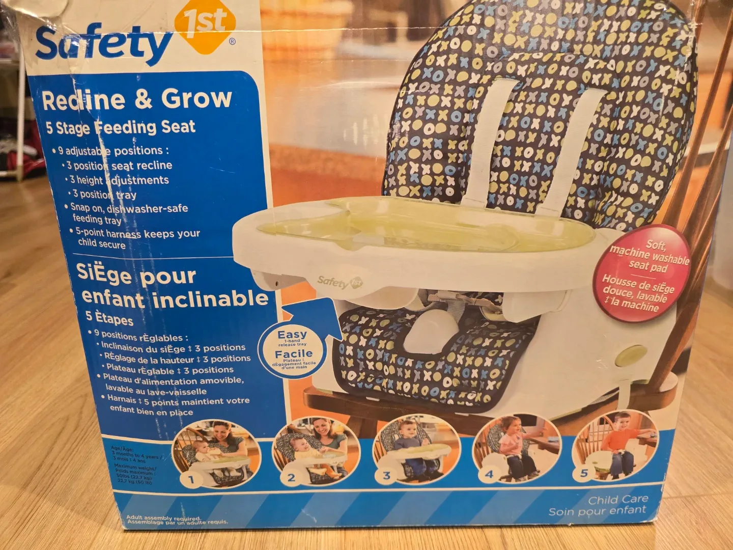 Safety 1st Redline & Grow 5 Stage Feeding Seat image indicator(3)