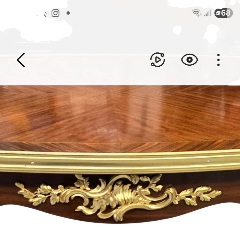 Antique Style Wood Accent Table image indicator(6)