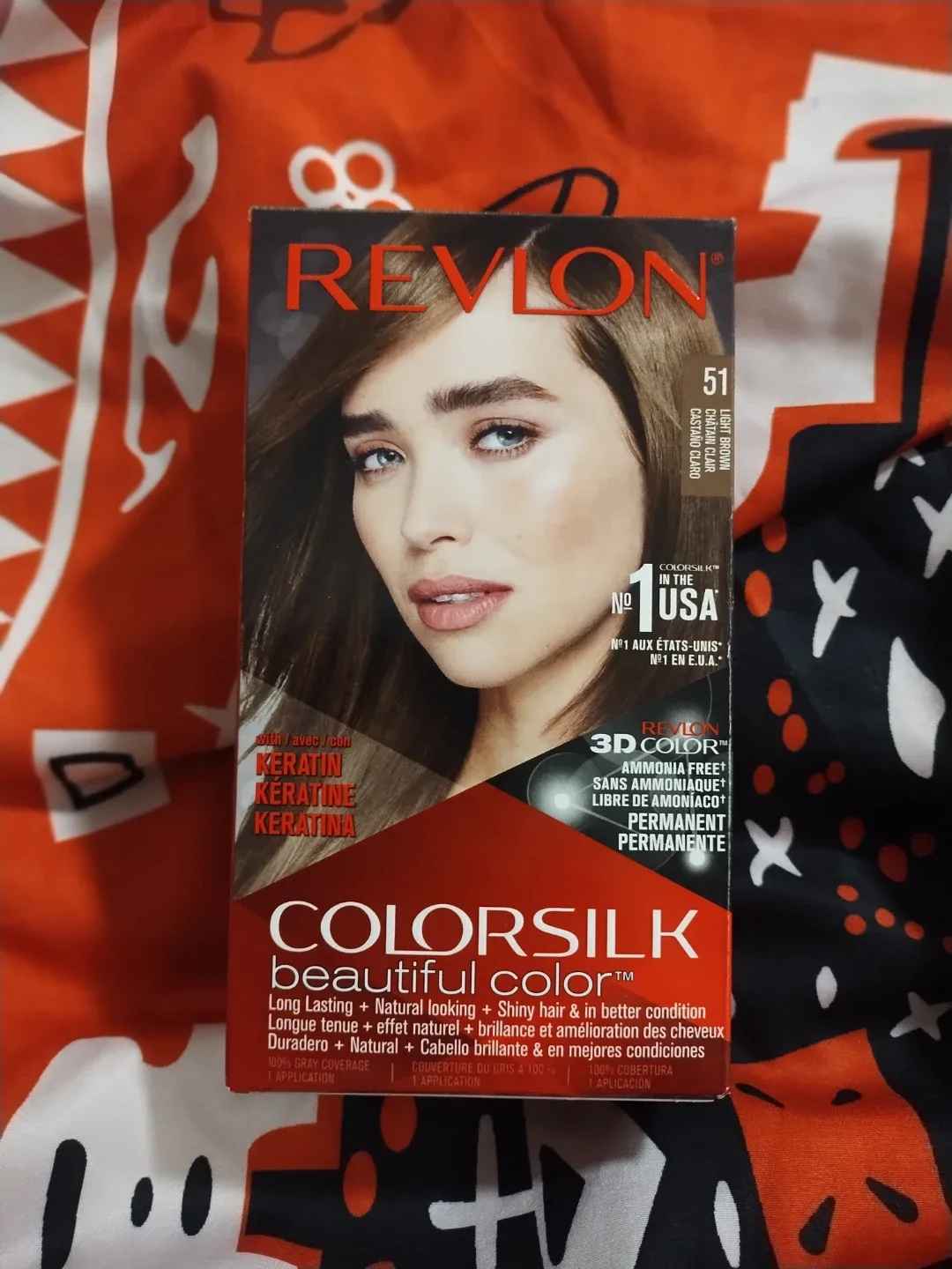 Revlon ColorSilk 51 Light Brown Hair Dye - New image indicator(2)