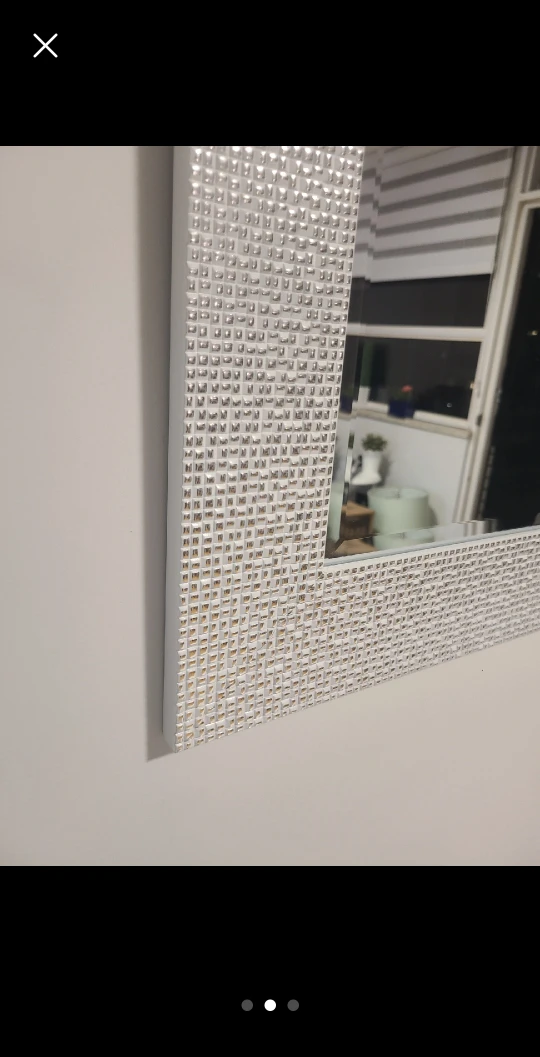 Silver Decorative Wall Mirror - photo 3