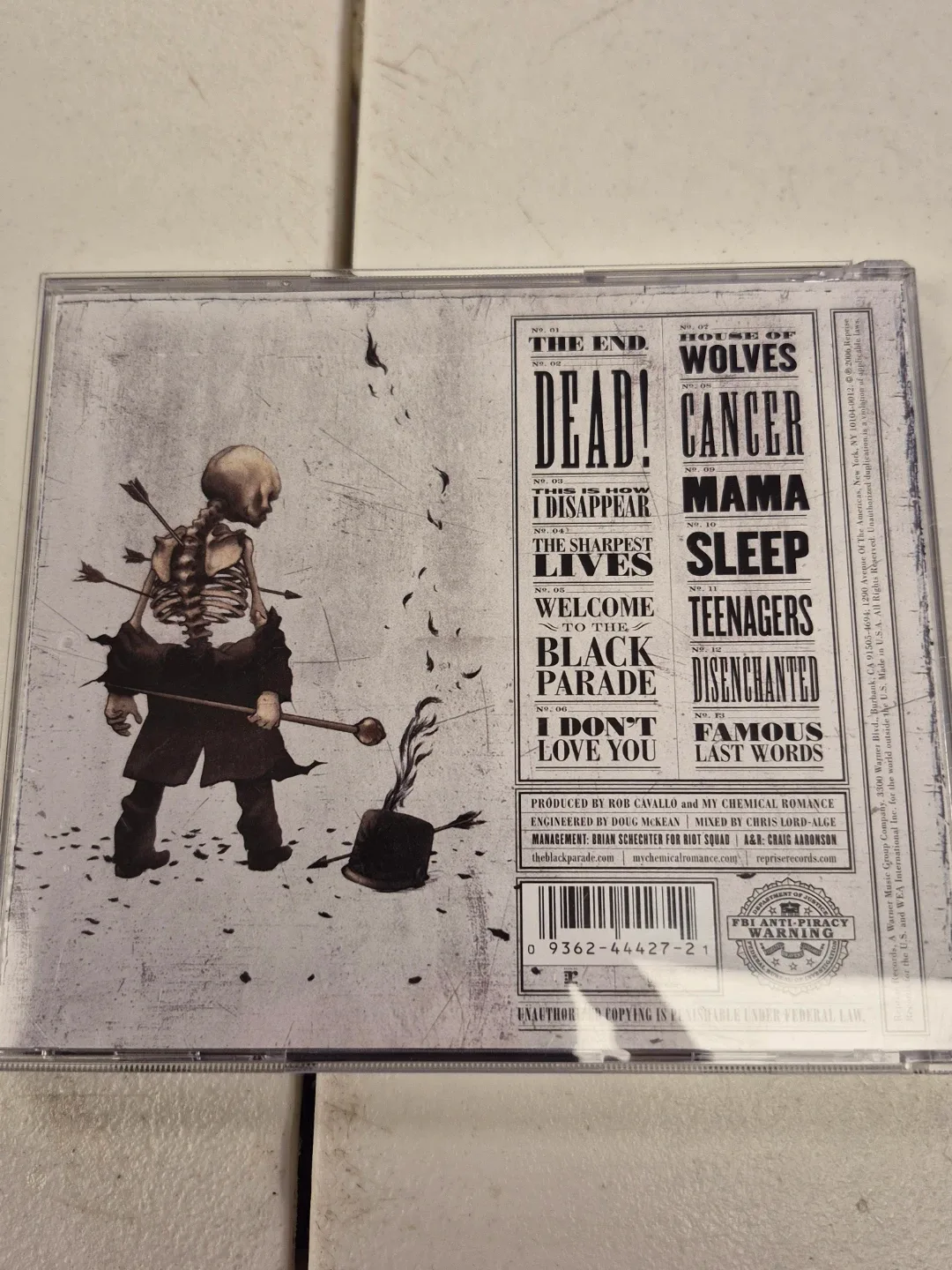 My Chemical Romance: The Black Parade image indicator(2)