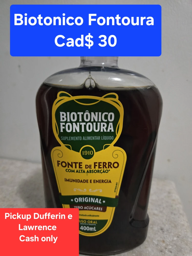 Biotonico Fontoura Liquid Iron Supplement
