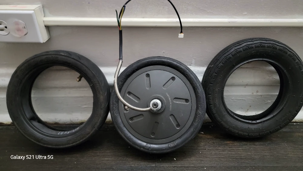 Electric Scooter Wheel Motor & Tires