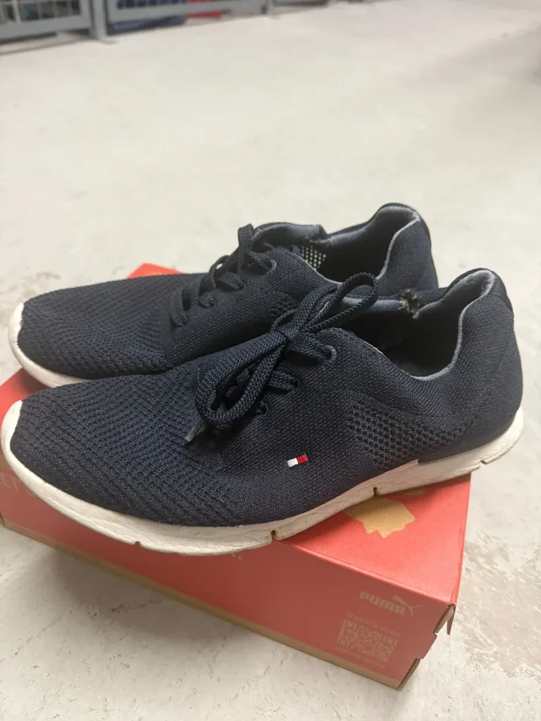 Tommy Hilfiger Navy Blue Sneakers #cleanout image indicator(3)