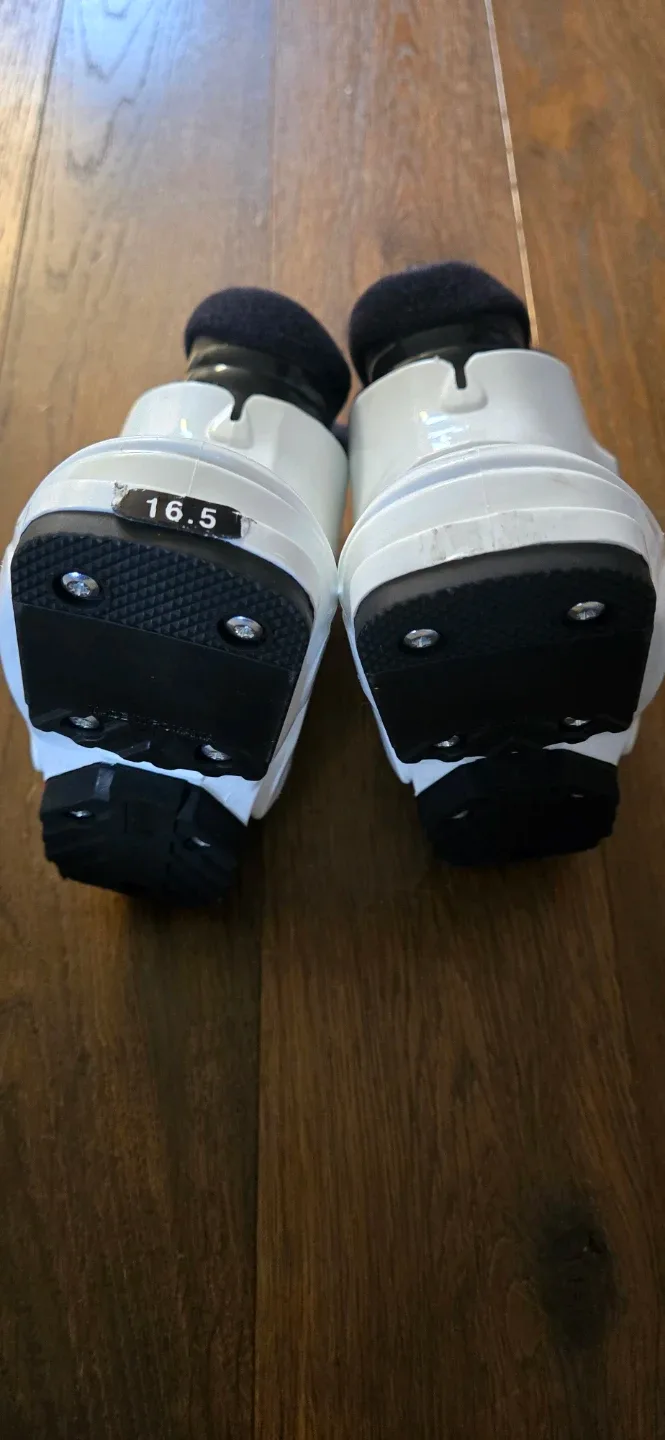 Wedze 16.5 Kids Ski Boots - White #cleanout image indicator(2)