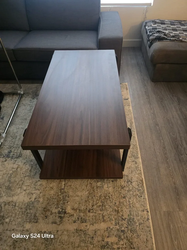 Brown Coffee Table - 44x24 inches