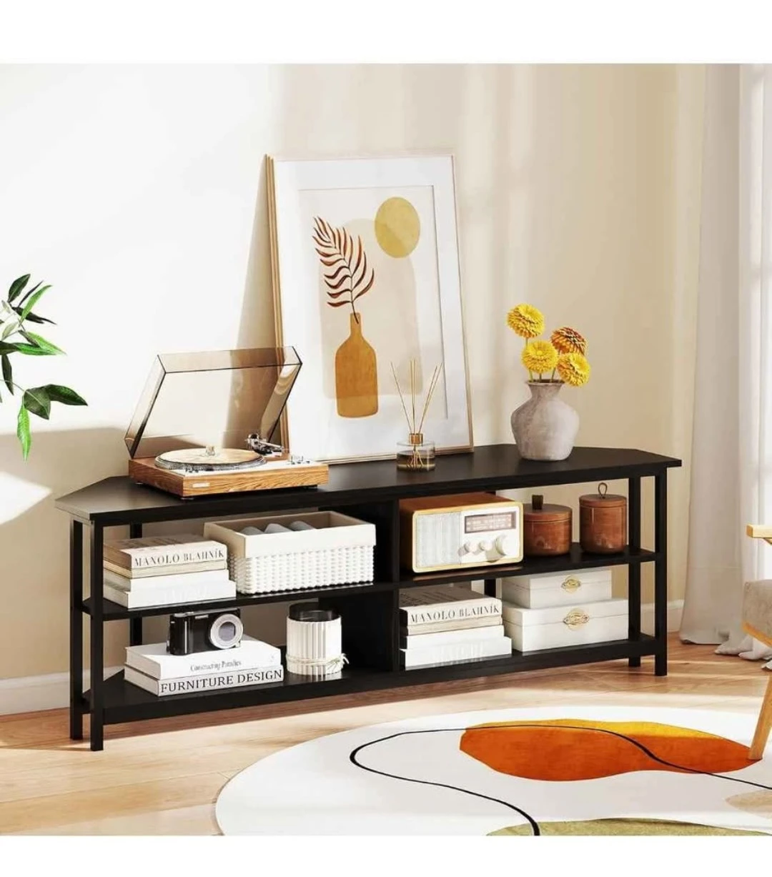 Corner TV Stand - Fits up to 65" TV - photo 2