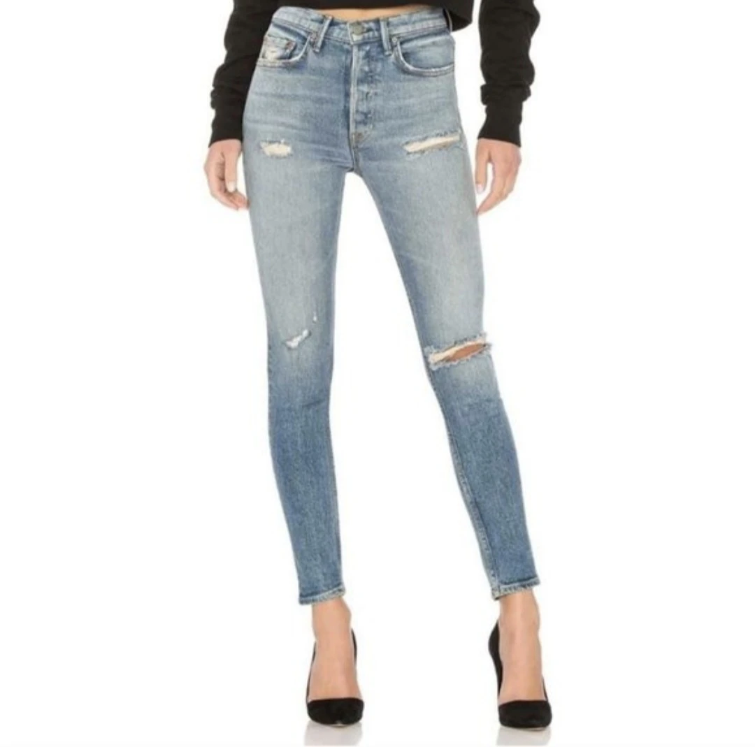 GRLFRND The Karolina Skinny Jeans - Size 28