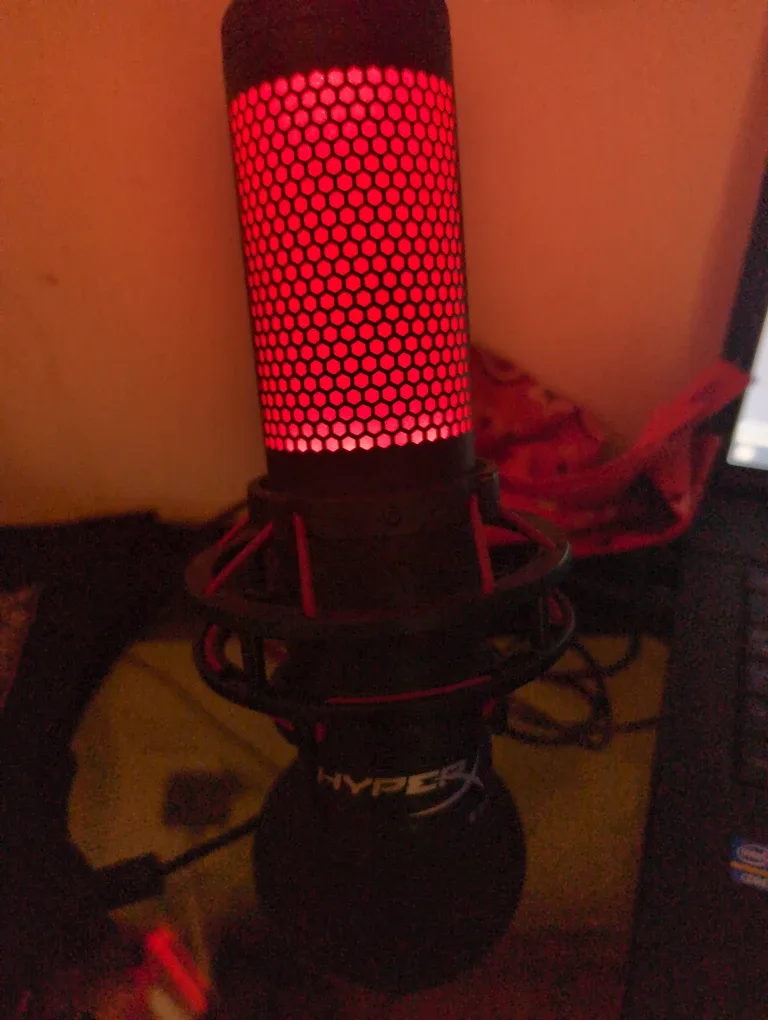 HyperX QuadCast USB Condenser Gaming Microphone