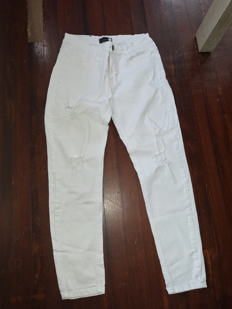Gerardo Collection White Jeans - Size 34 - photo 3