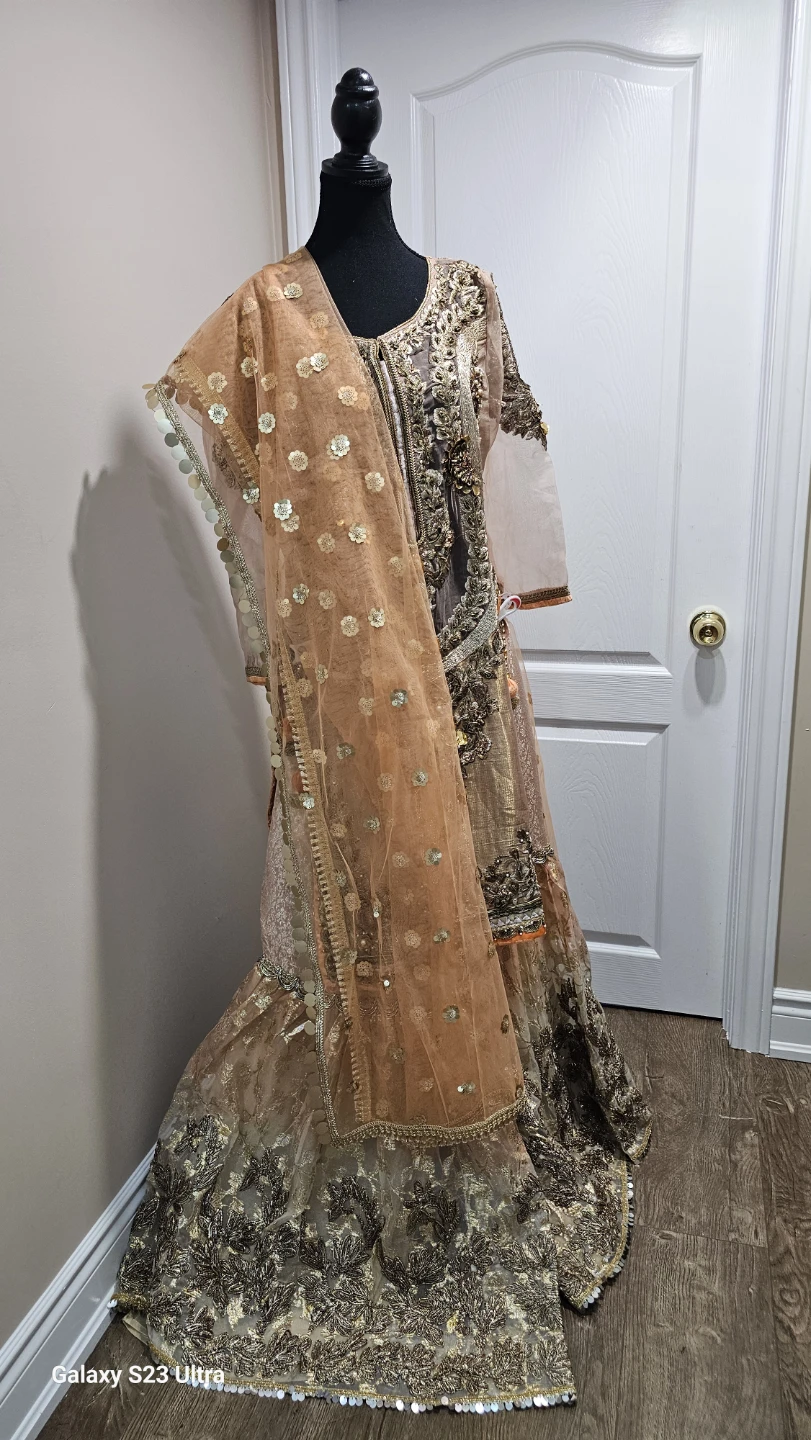 Embroidered Sharara Suit - photo 3