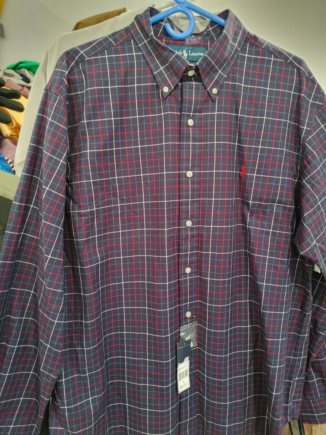 🧡BRAND NEW RALPH LAUREN L/S CASUAL SHIRT MENS XL #Cleanout