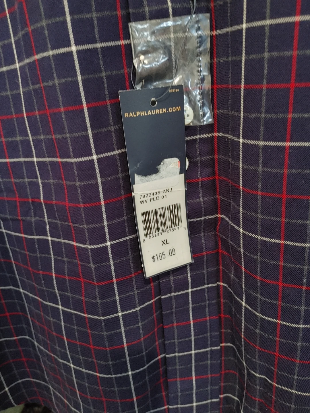 🧡BRAND NEW RALPH LAUREN L/S CASUAL SHIRT MENS XL #Cleanout - photo 3