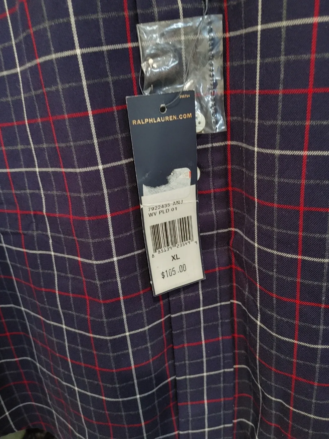 🧡BRAND NEW RALPH LAUREN L/S CASUAL SHIRT MENS XL #Cleanout image indicator(3)