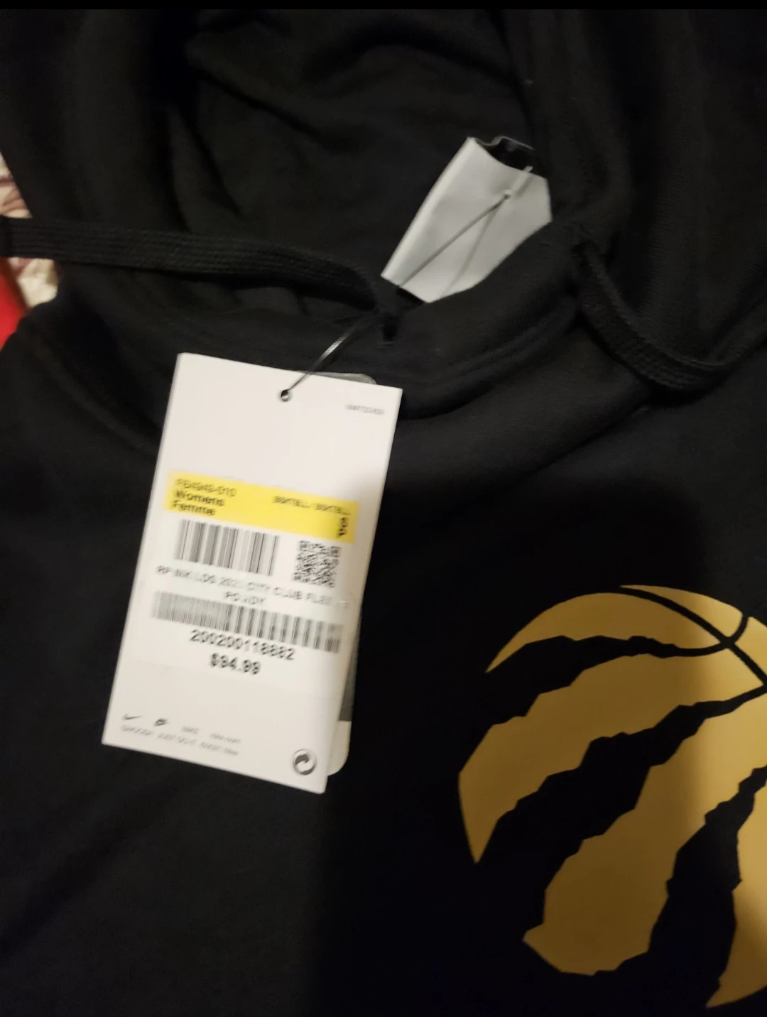 BRAND NEW RAPTORS WOMENS HOODIE SIZE S BUT MIGHT FIT M. $29.99 - photo 4