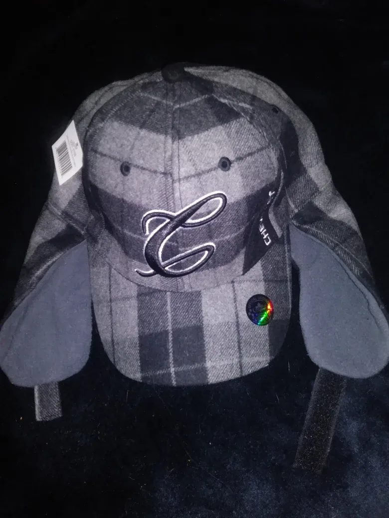 Chevy  Plaid hat trapper style