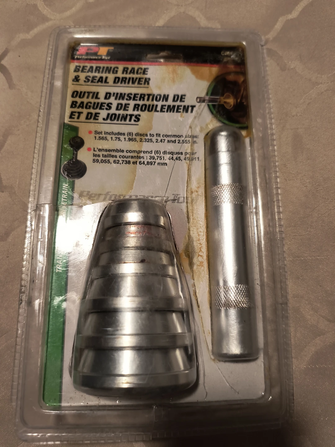 Performance Tool - Bearing Race & Seal Driver Set