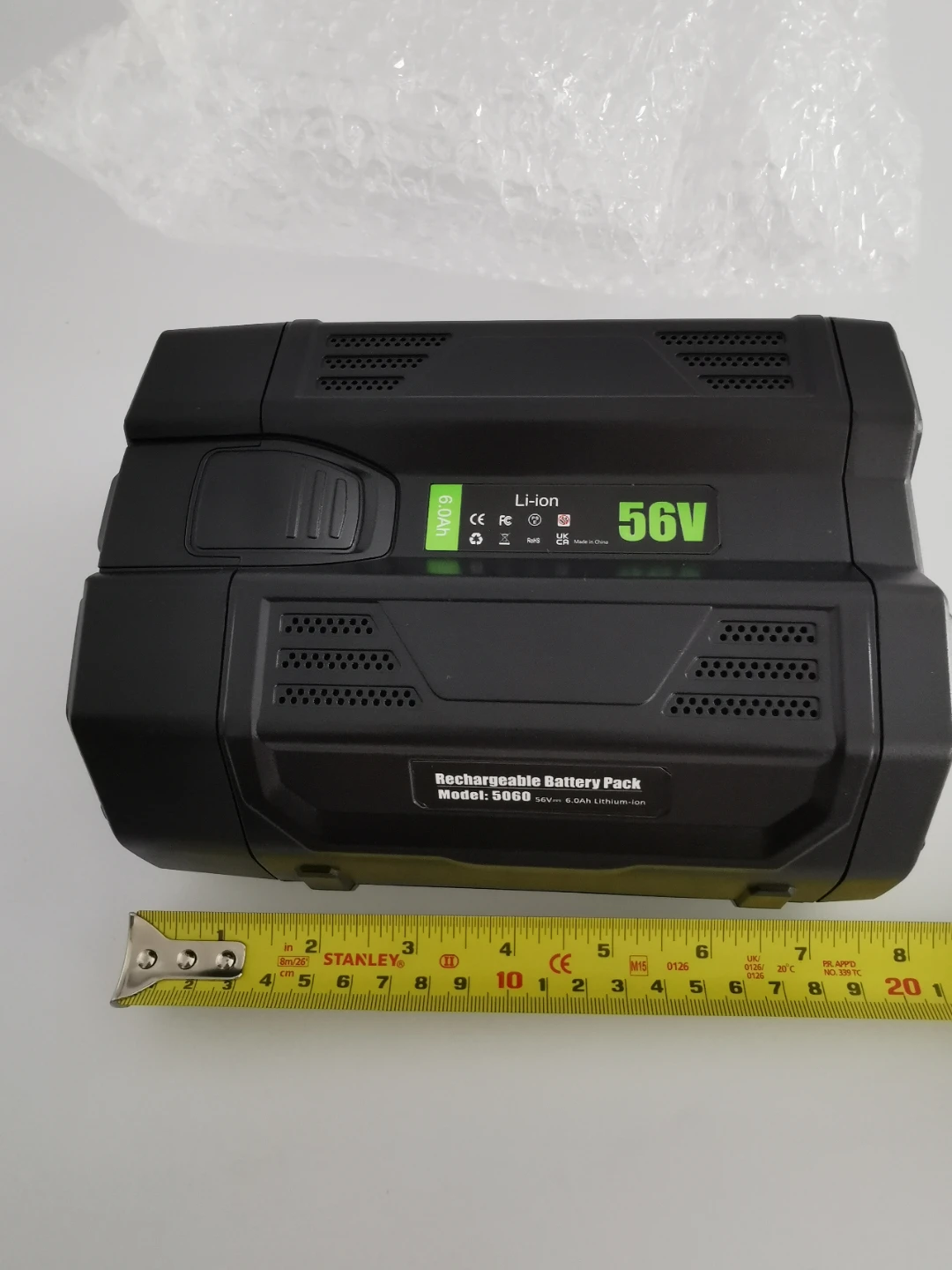 EGO 56V 6.0Ah Battery Pack Model 5060 - photo 2