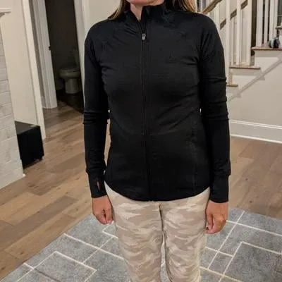 Reebok Women's Full Zip Jacket Black image indicator(9)