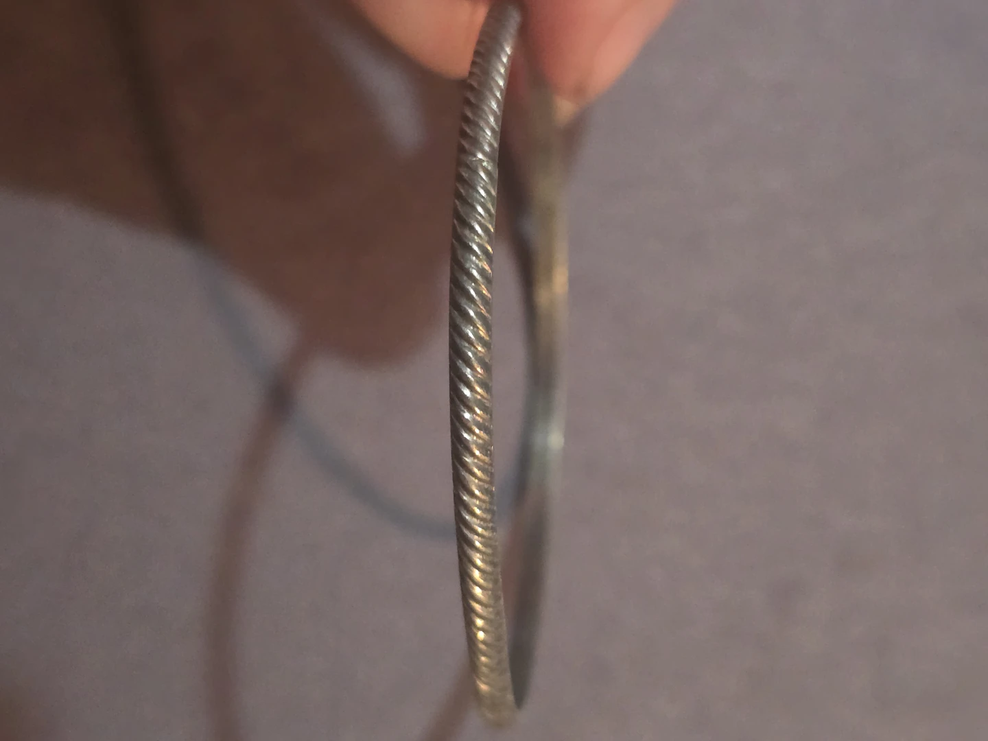 Simple 925 bangle