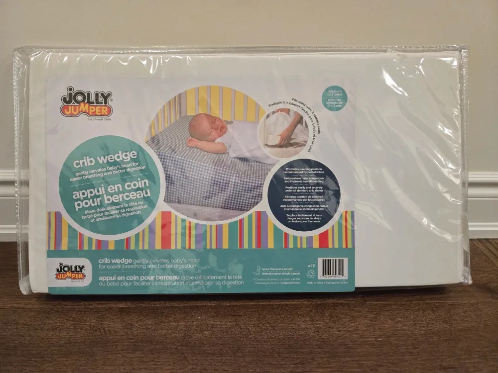 New Jolly Jumper Crib Wedge